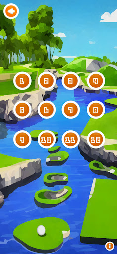 Android application Finger Golf screenshort