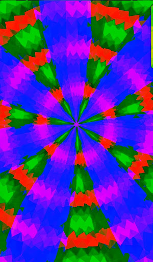 Screenshot of Hypnotic Mandala Wallpaper