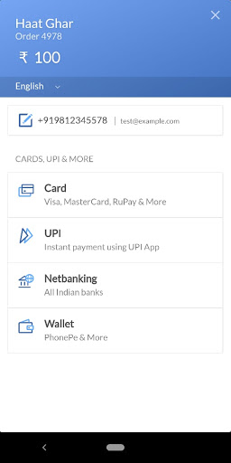Android application Haat Ghar screenshort