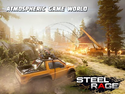 Steel Rage: Mech Cars PvP War Screenshot