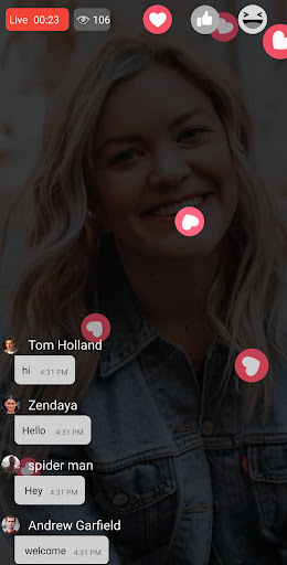 Tom Video Call and chat Screen 3