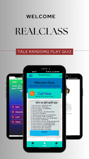 Android application RealClass - Spoken English screenshort