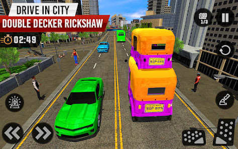 Tuk Tuk Auto Rickshaw 3D Games  screenshots 2