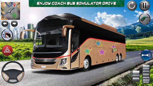 버스 운전 버스 시뮬레이터 게임