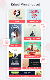 Flyers, Poster Maker – Kriadl MOD APK (Pro Unlocked) 5