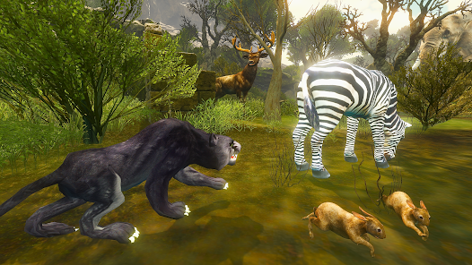 Captura 1 Sabertooth Tiger Simulator android