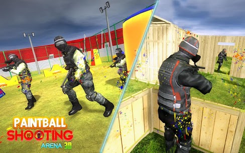PaintBall Shooting Arena3D : Army StrikeTraining 10