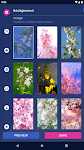 screenshot of Cherry Blossom Live Wallpaper