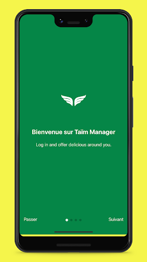Android application Taim Manager screenshort