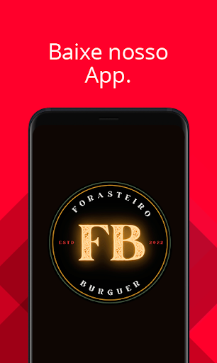 Android application Forasteiro Burguer screenshort
