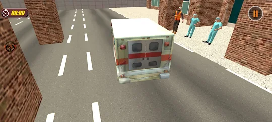 Patient Rescue Ambulance 3D