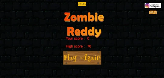 Game on Zombie Reddy