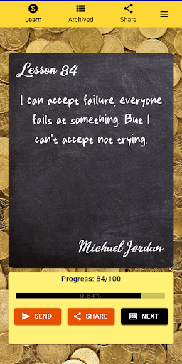 Android application Success: Inspire & Motivate screenshort
