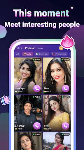 Omar - Video Chat&Call App Screen 2