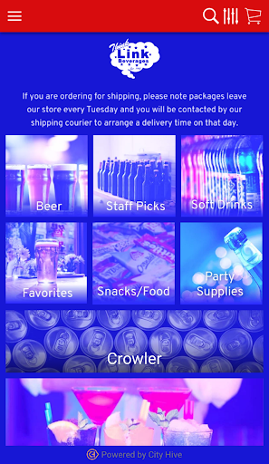 Link Beverages Screen 3