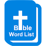 Bible Word List icon