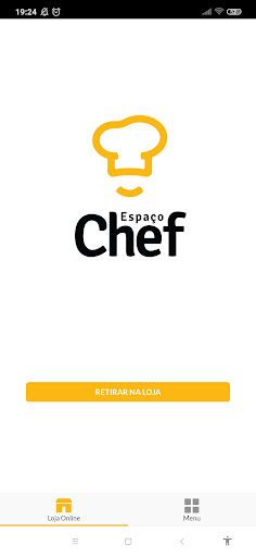 Android application Espaço Chef screenshort