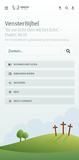 Android application Venster Bijbel screenshort