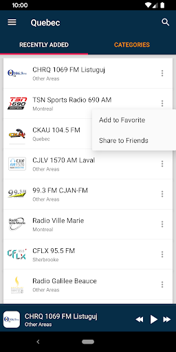 Quebec Online Radio App - Canada