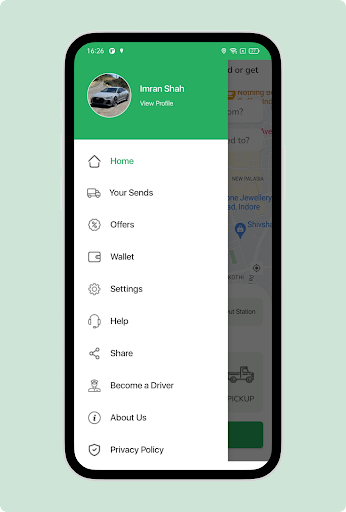 OME RIDE Screen 3