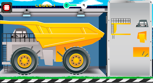 Puzzles trucks animated screenshot 2