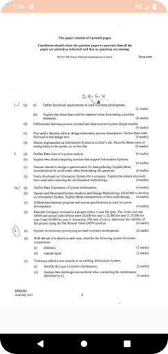 DICT Module 2 PastPapers Screen 3
