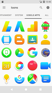 Marix - Capture d'écran du pack d'icônes