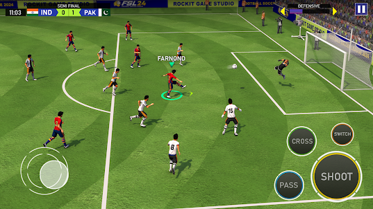 Football Soccer League: FSL24 - Offline (Android/IOS) Gameplay