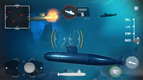 Naval Submarine War Zone Mod Apk 1.4 (A Lot of Money) 7