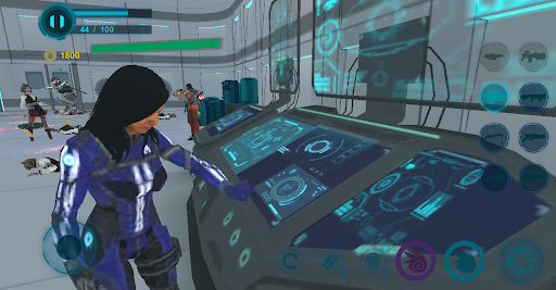 Android application Hunting : Zombie Shooter TPS screenshort