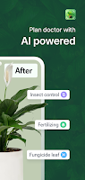 screenshot of Plant Identifier AI Plant Care