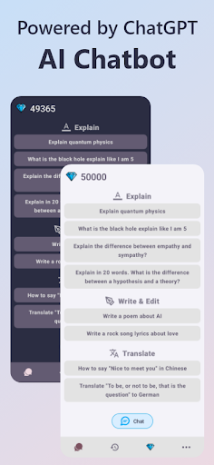 Bilge - AI Powered Chatbot Screen 2
