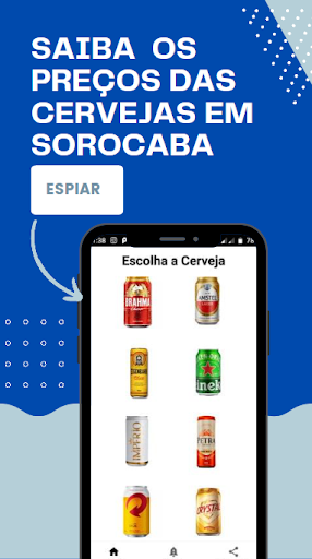 Android application Cerveja Sorocaba screenshort
