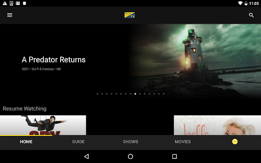 Screenshot of DotteTV