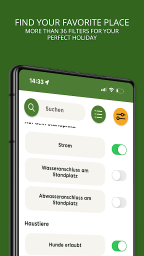 camping.info - Campsite Finder Screen 3