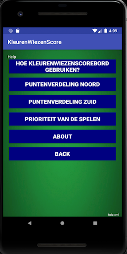 KleurenWiezen Score Screen 3