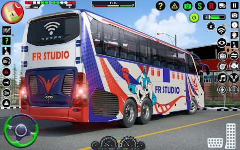 Trò chơi xe buýt 3D-xe buýt