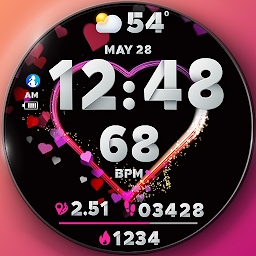 Icon image Love Heart Animated Watch Face
