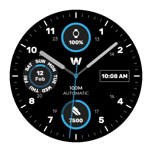 WES1 - Navy Watch Face Logo