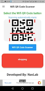 Wifi QrCode Password Scanner