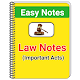 Law Notes (Important Acts) Download on Windows