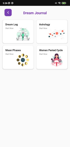 Android application Dreambuzz screenshort