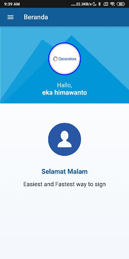 Digital Sign Danareksa Screen 2