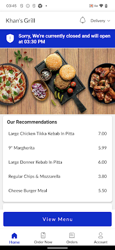 Khans Grill Screen 2