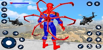 पीसी पर मुफ्त में Spider Rope Hero: Spider hero खेलें, यह कैसे काम करता है!