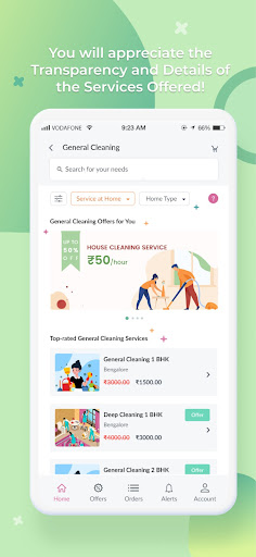 CLYKK - Home Services Screen 3