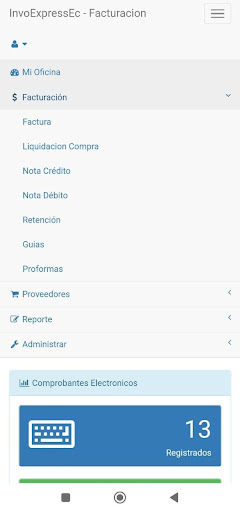 Factura Ec InvoExpress Screen 2