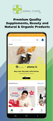 Android application Herbal Pharm screenshort