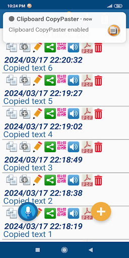 Clipboard CopyPaster Screen 3
