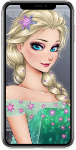 Captura de Pantalla 5 Princess Wallpaper HD Offline android